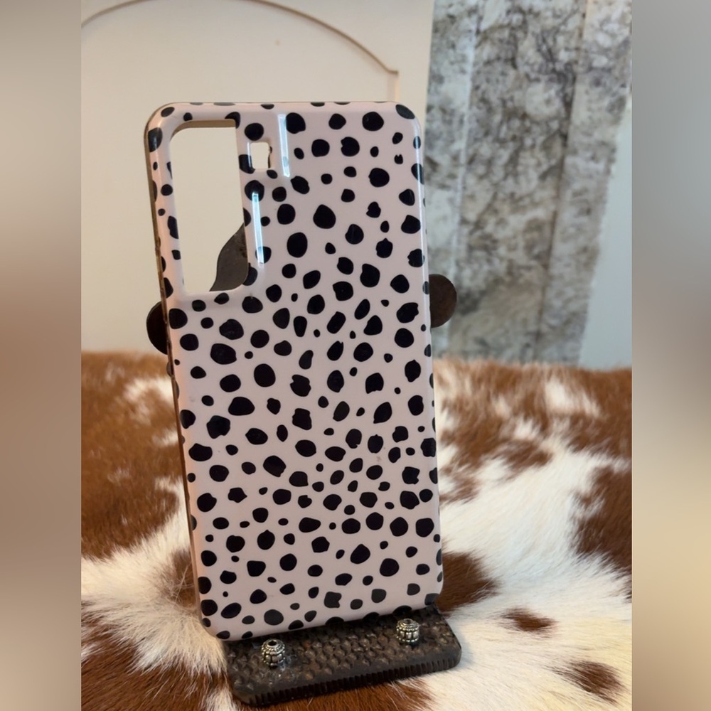 Burga Dalmatian Print Samsung Galaxy Phone Case